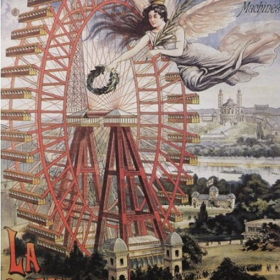 Afiș - Roata mare din Paris