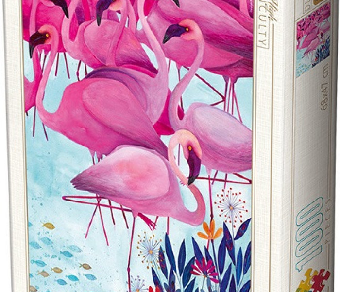 Puzzle - D-toys - Flamingo