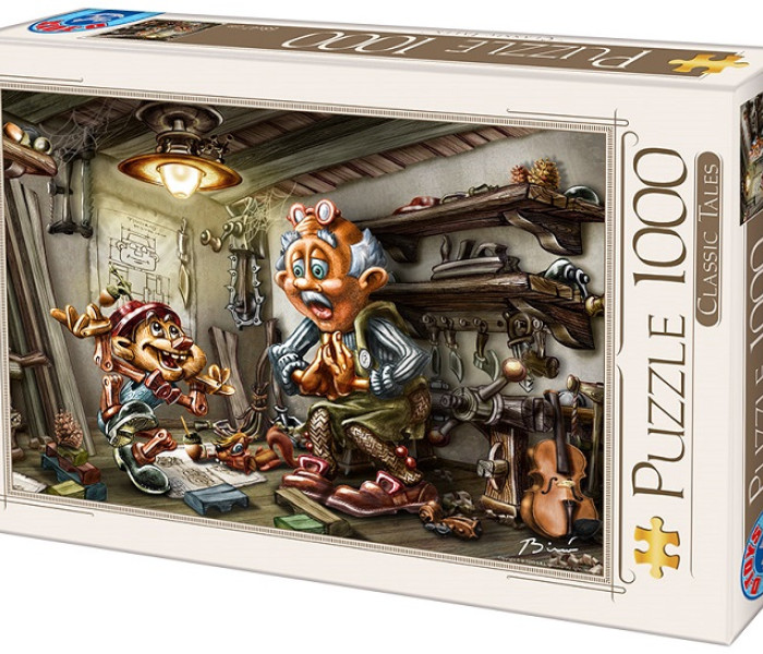 Puzzle - D-toys - Pinocchio