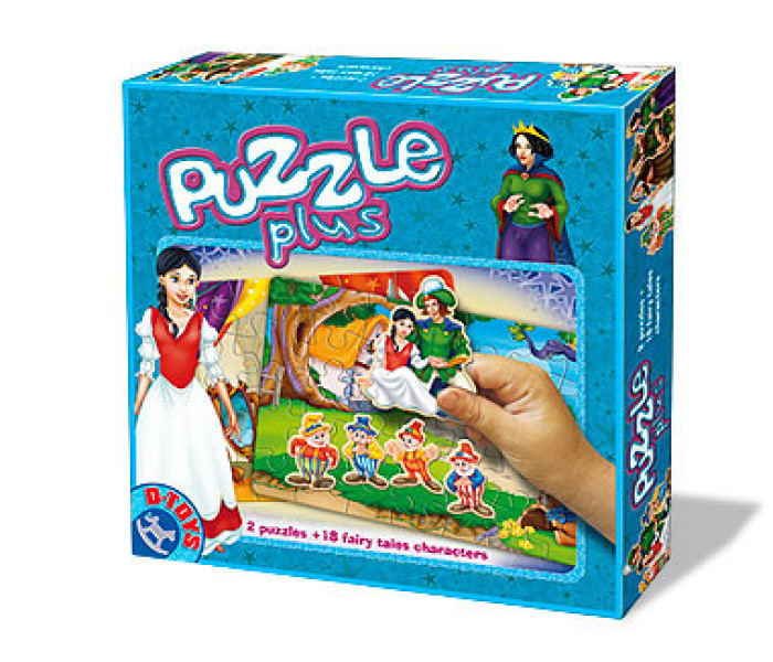 Puzzle - D-toys - Albă ca Zăpada - PUZZLE PENTRU COPII