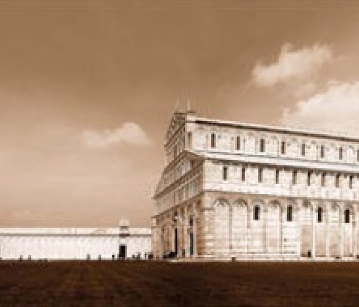 Puzzle - Dino - Priveliște asupra Pisei - Puzzle panoramic