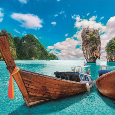 Golf pe insula Phuket - Puzzle panoramic