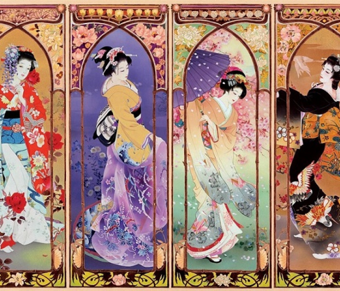 Puzzle - Educa - Colaj japonez