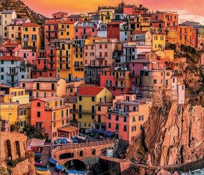 Puzzle - Educa - Manarola, Cinque Terre, Italia - Puzzle XXL