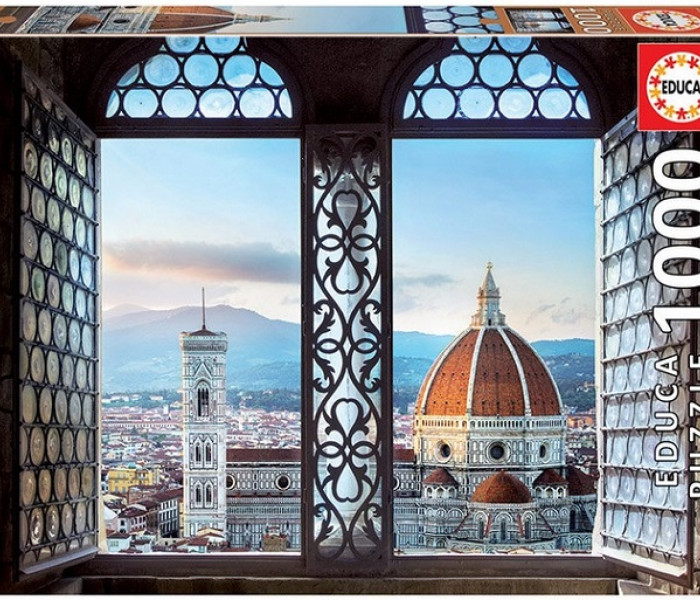 Puzzle - Educa - Vedere asupra Florenței
