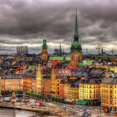 Vedere asupra Stockholmului, Suedia