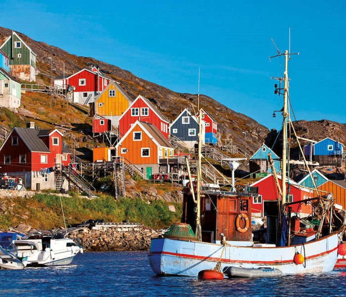 Puzzle - Educa - Căsuțe nordice