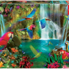 Puzzle - Educa - Papagali tropicali