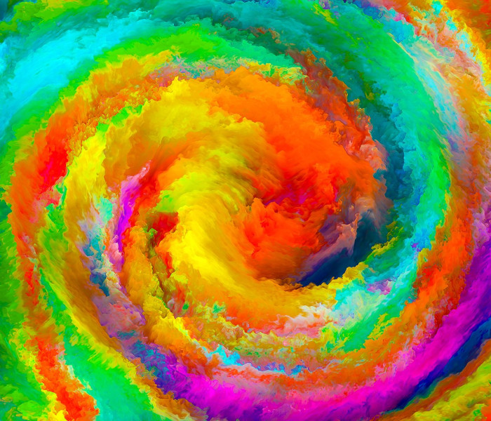 Puzzle - Enjoy - Spirală colorată