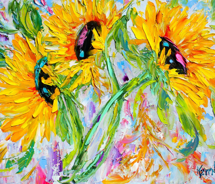 Puzzle - Enjoy - Bucurie cu floarea-soarelui