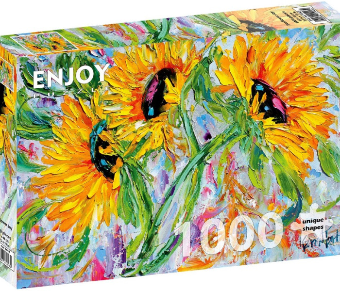 Puzzle - Enjoy - Bucurie cu floarea-soarelui