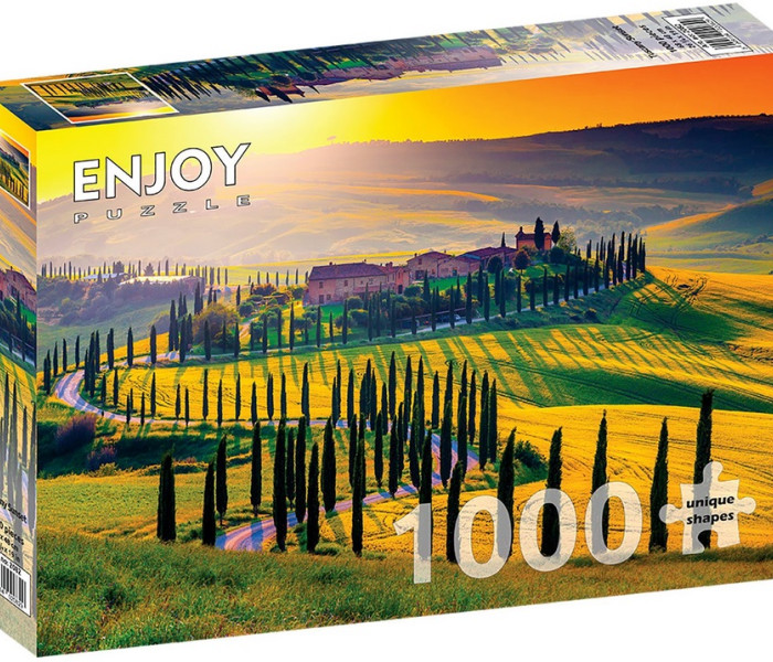 Puzzle - Enjoy - Apus de soare în Toscana