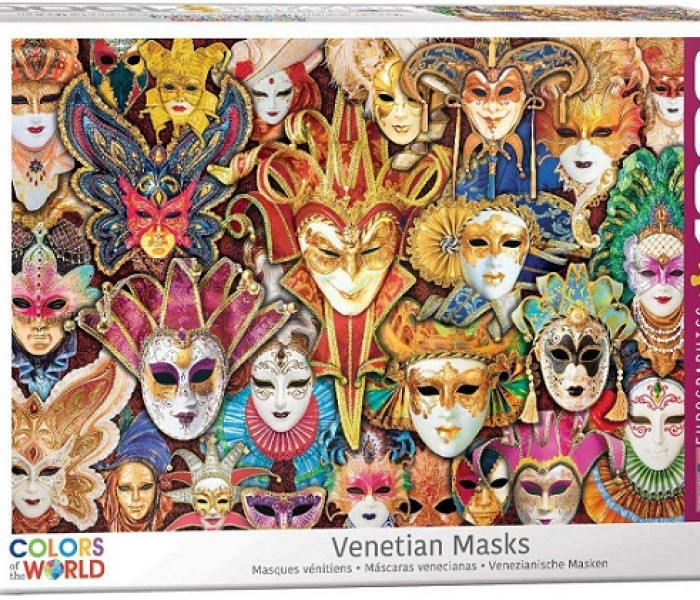 Puzzle - Eurographics - Măști venețiene