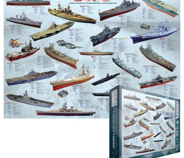 Puzzle - Eurographics - Nave de război