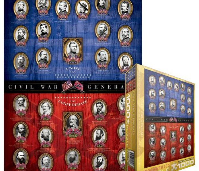 Puzzle - Eurographics - Comandanții războiului civil