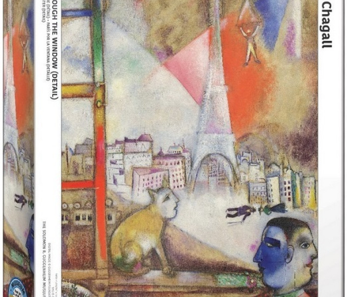 Puzzle - Eurographics - Vedere din fereastră spre Paris