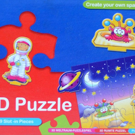 Pierduți în spațiu - Puzzle 3D