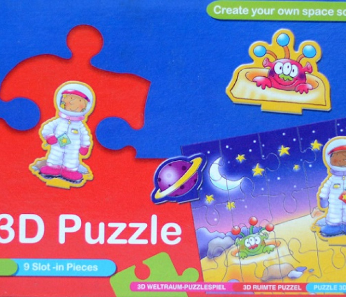 Puzzle - Grafix - Pierduți în spațiu - Puzzle 3D