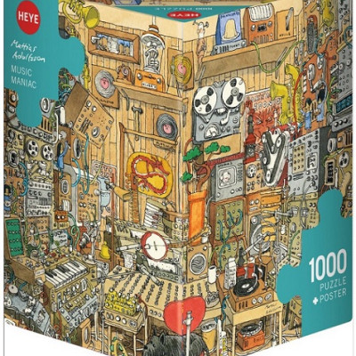 Maniac muzical - Puzzle triunghiular