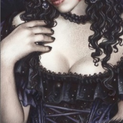 Fata cu păr creț - MINI PUZZLE