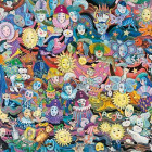 Puzzle - Heye - Măști - Puzzle triangular