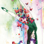 Puzzle - Heye - Unicorn miniatural