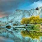 Puzzle - Heye - Lacul albastru - Puzzle panoramic