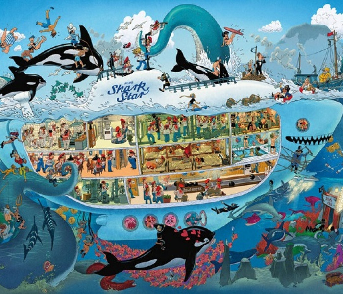 Puzzle - Heye - Distracție subacvatică - Puzzle triunghiular