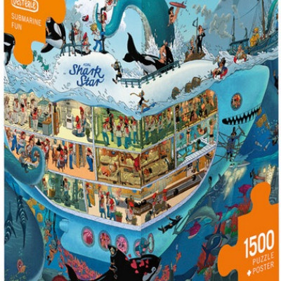 Distracție subacvatică - Puzzle triunghiular