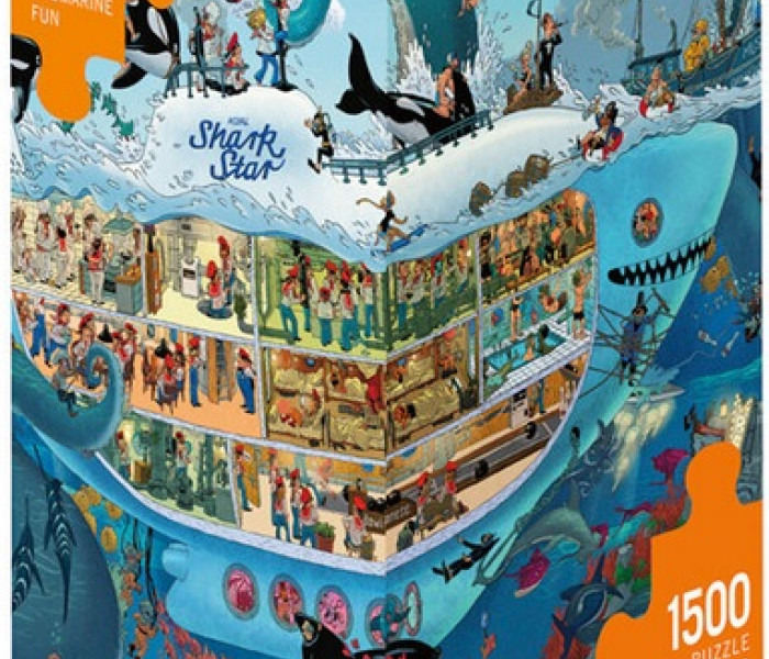 Puzzle - Heye - Distracție subacvatică - Puzzle triunghiular