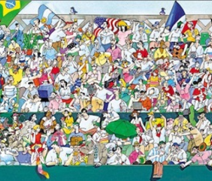 Puzzle - Heye - Fani ai sportului - Puzzle panoramic