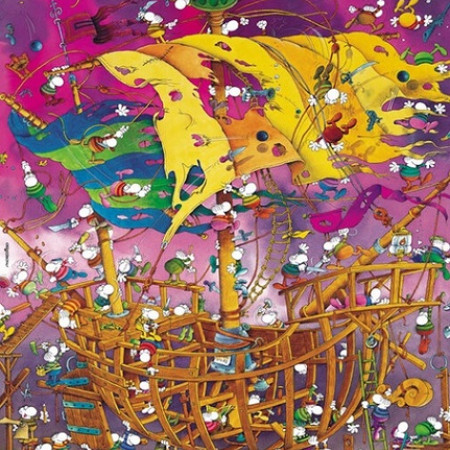 Salvarea navei - Puzzle triunghiular