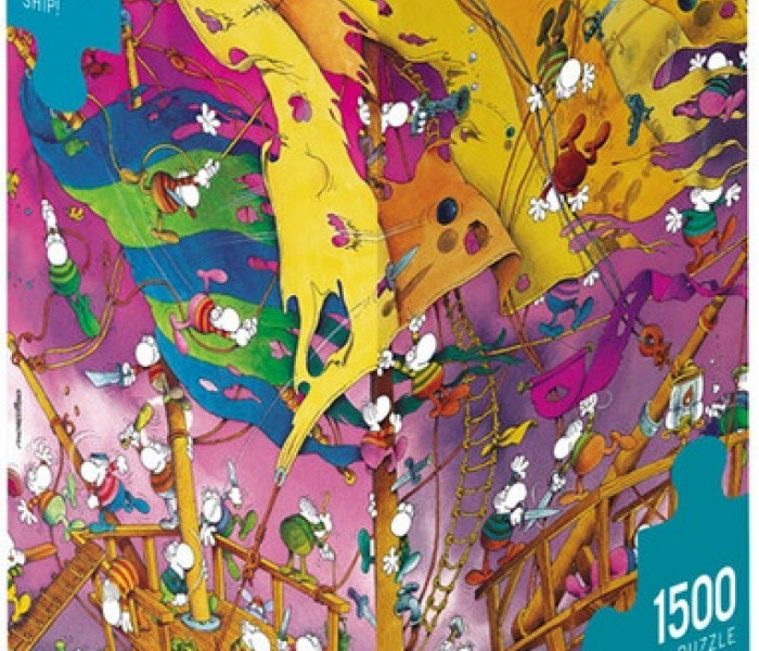 Puzzle - Heye - Salvarea navei - Puzzle triunghiular