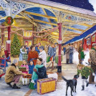 Puzzle - Falcon - Acasă de Crăciun