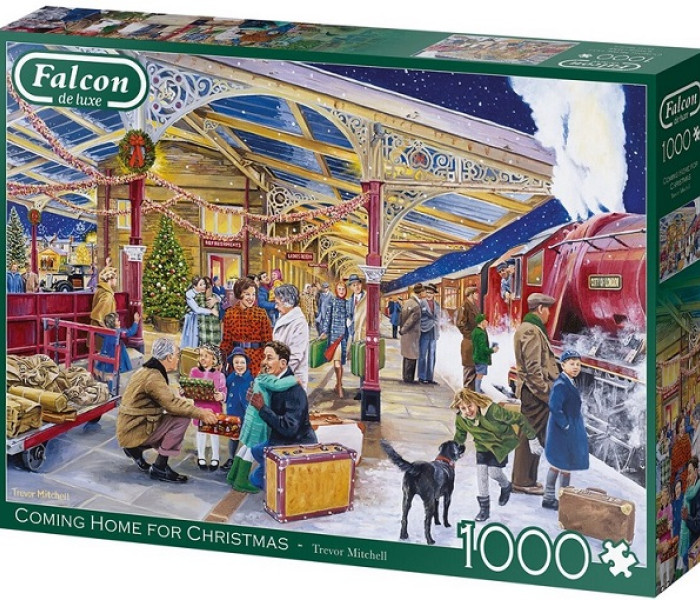 Puzzle - Falcon - Acasă de Crăciun