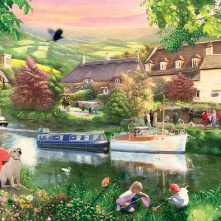 Relaxare de vară lângă lac