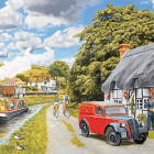 Puzzle - Falcon - În jurul canalului cu apă