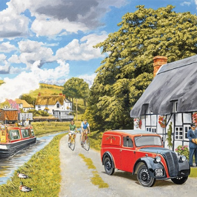 În jurul canalului cu apă