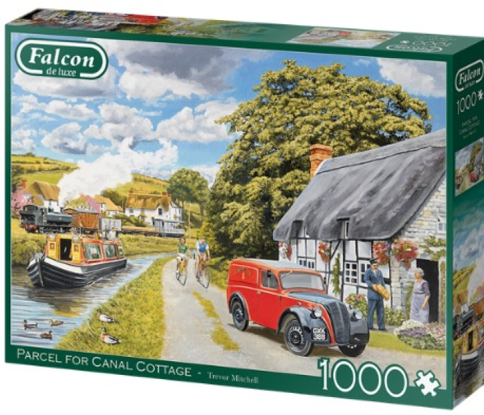 Puzzle - Falcon - În jurul canalului cu apă