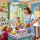 Puzzle - Falcon - Coacere cu mămica