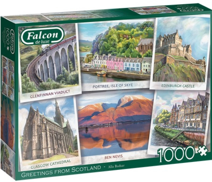 Puzzle - Falcon - Salutări din Scoția