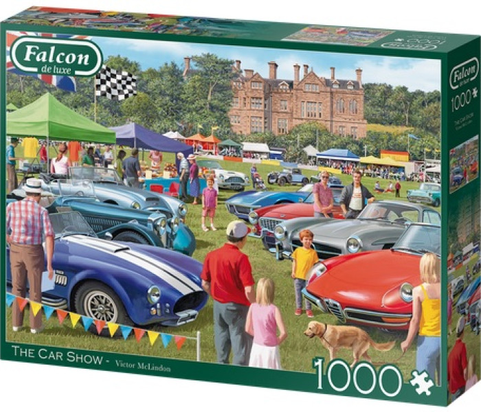Puzzle - Falcon - Expoziție de mașini