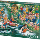 Puzzle - Falcon - Curse în apă