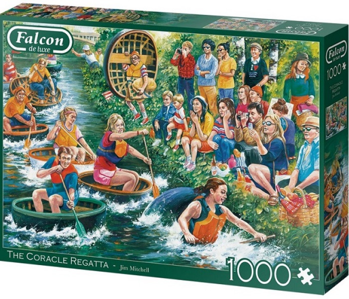 Puzzle - Falcon - Curse în apă