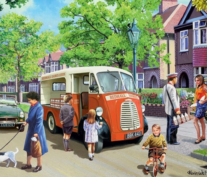 Puzzle - Falcon - Distribuție de lapte