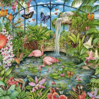 Puzzle - Falcon - Sera tropicală