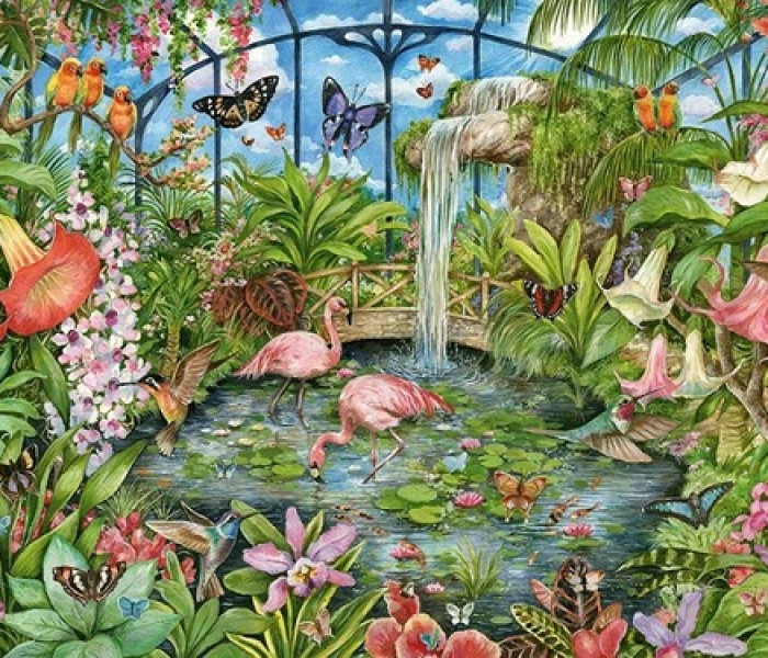 Puzzle - Falcon - Sera tropicală