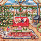 Puzzle - Falcon - Grădină de iarnă de Crăciun