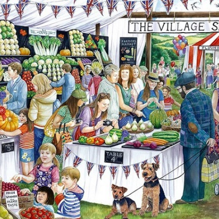 Expoziție de legume