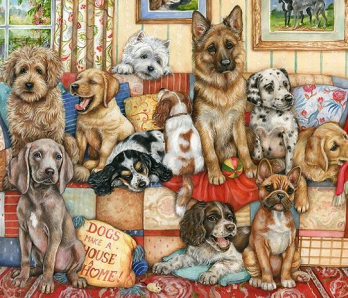 Puzzle - Falcon - Adunare pe canapea